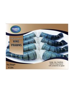 Rosemco Fresh Water King Prawns Head Less Shell On U-5 700g
