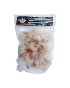 Crown Farms Sea Water Harina Brown Peeled De-Veined Tail On IQF 16-20 400g Net