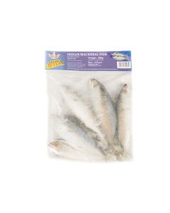 Crown Farms IQF Indian Mackerel Whole 800g