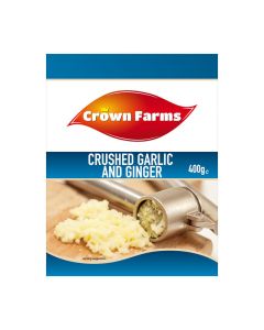 Crown Farms Crushed Ginger And Garlic Mixed Puree 400g