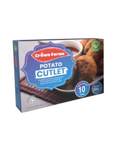 CROWN FARMS POTATO CUTLET 10PCS