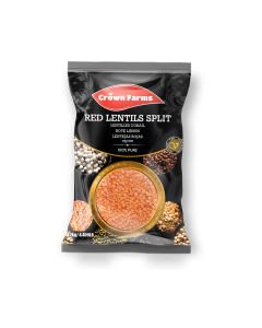 Crown Farms Red Lentils Split 2kg