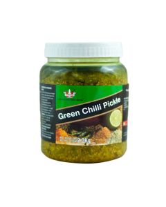 Crown Farms Green Chilli Pickle Catering 2.3kg