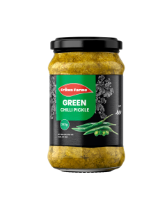 Crown Farms Green Chilli Pickle 350g