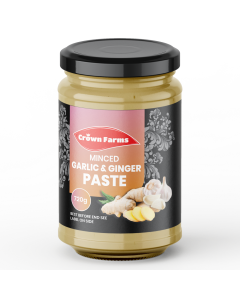 Crown Farms Garlic And Ginger Paste 750g