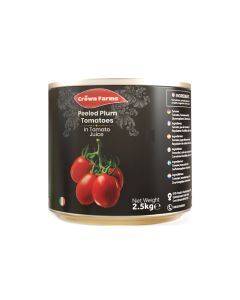 Crown Farms Peeled Plum Tomatoes 2.5kg