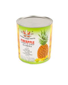 Crown Farms Pineapple Pieces In Syrup 3kg